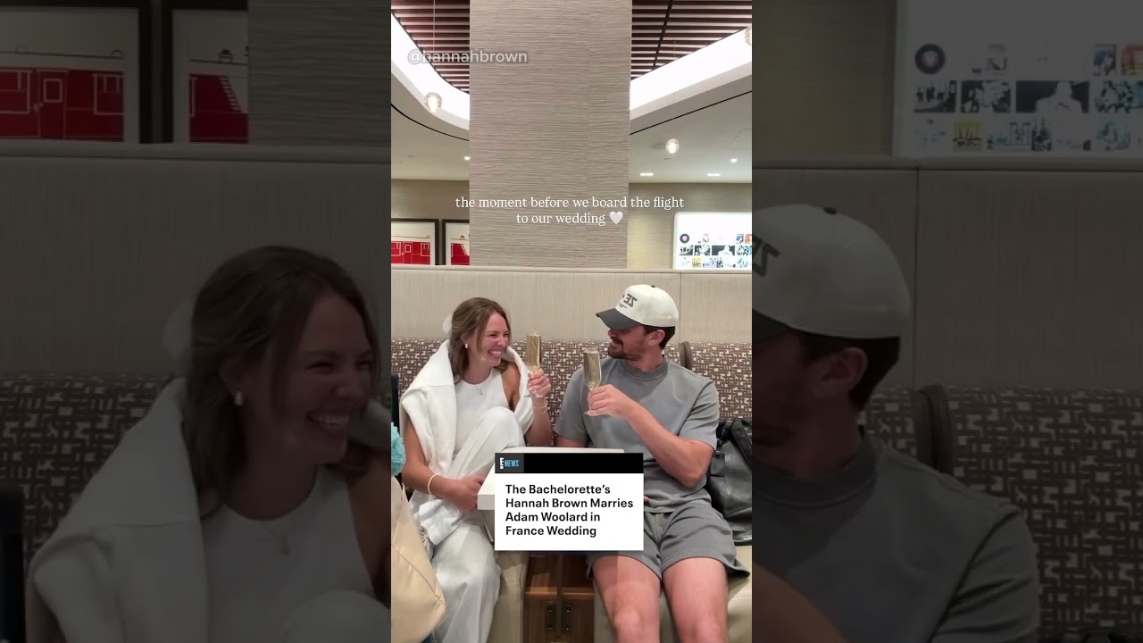 Hannah Brown traded her final rose for a ring. 🥹💍