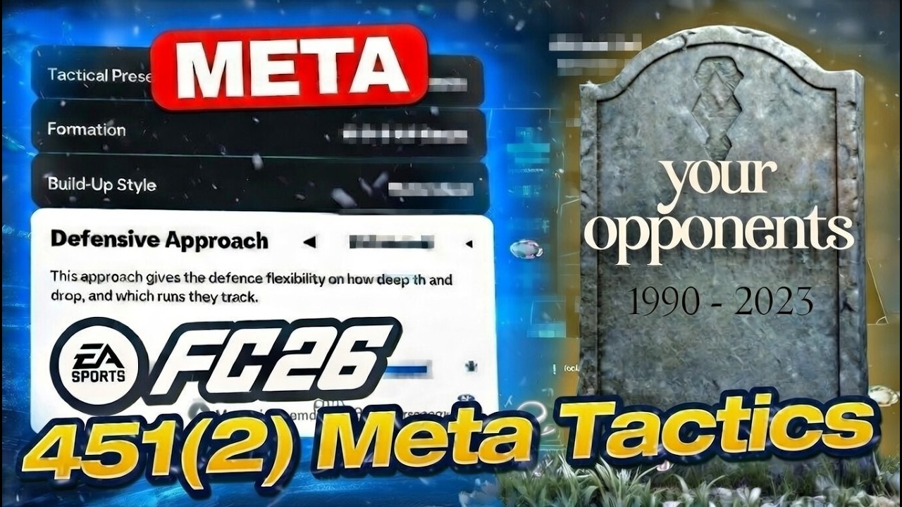 Самая МЕТА-расстановка в истории FIFA 🤬 FC26 Лучшая тактика 451(2) ✅