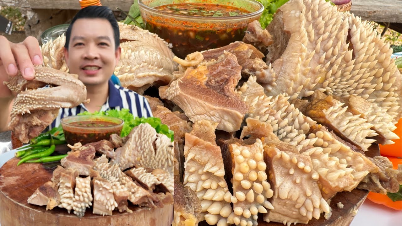 ปากหนาม แจ่วขม กรุบๆแกล้มผักกรอบ แซ่บคักคือเก่า