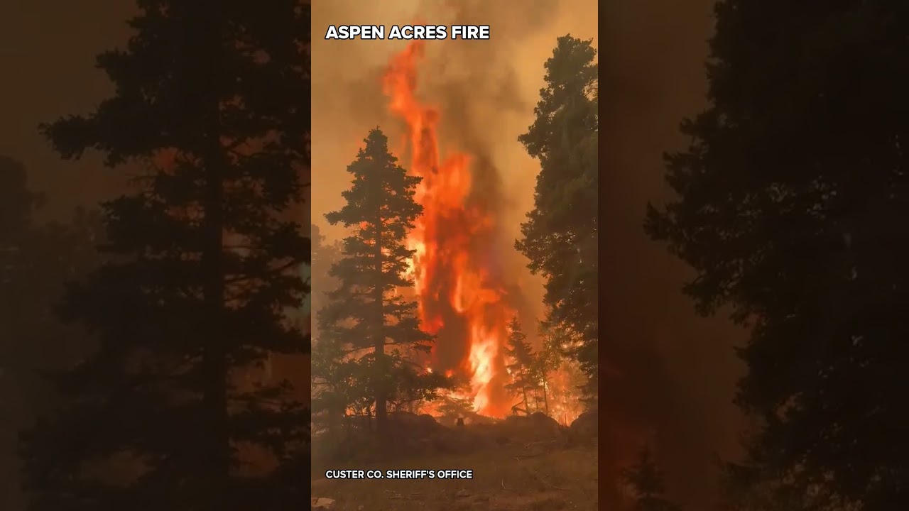 Aspen Acres Fire in Custer County | COLORADO WILDFIRES