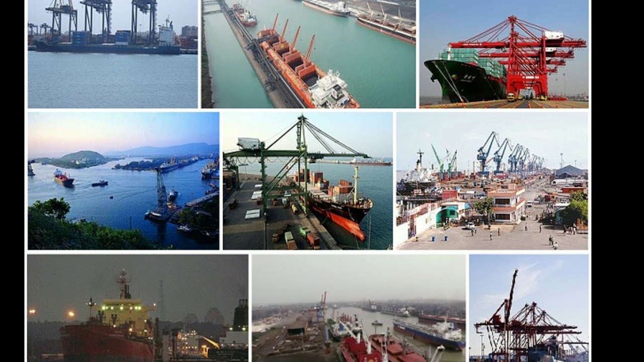 #Indianports #indiansearoute  Major famous ports in india
