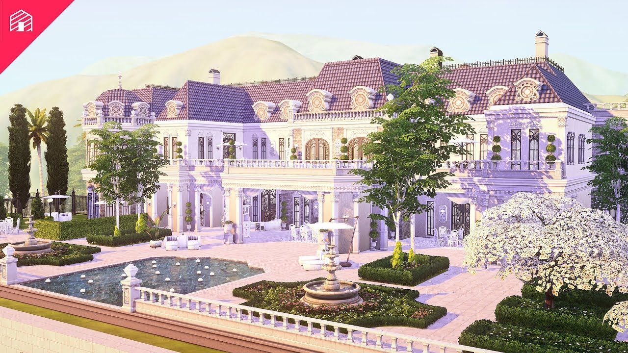 Замок на Фалезе (без пользовательского контента) | The Sims 4: Быстрая постройка | #GetBaemous Co...