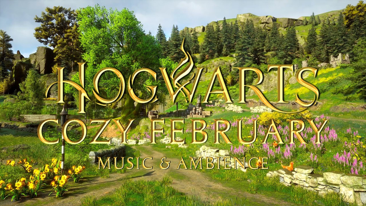 Cozy February at Hogwarts - Harry Potter Music & Cozy Spring Atmosphere