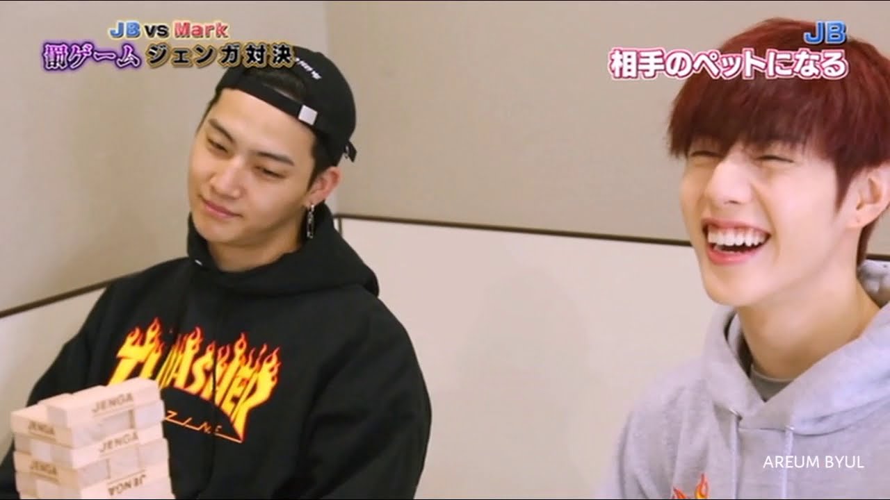 [ENG SUB] GOT7 Mark and JB's Jenga Game