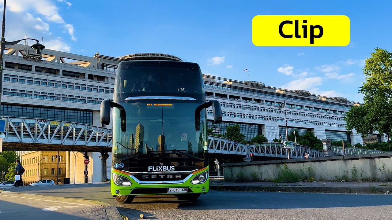 Autocars de Tourisme Paris Bercy - Clip