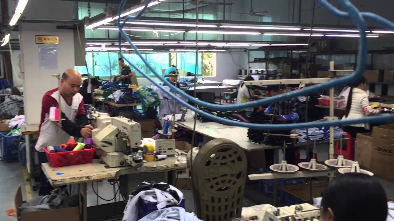 custom gym wear sewing workshop