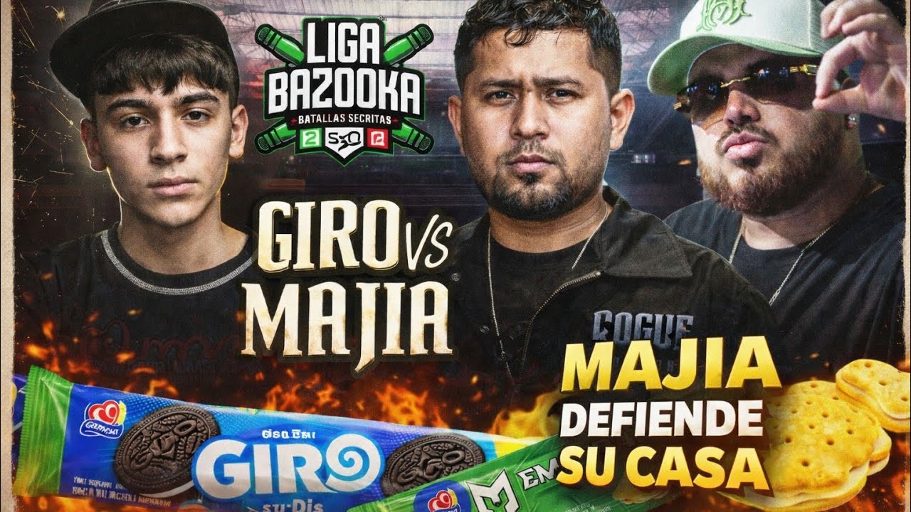 GIRO VS MAJIA LAS DOS MAYORES PROMESAS DE BAZOOKA MEXICO Y ARGENTINA BATALLON 🔥🔥 REACCION DANTE MX