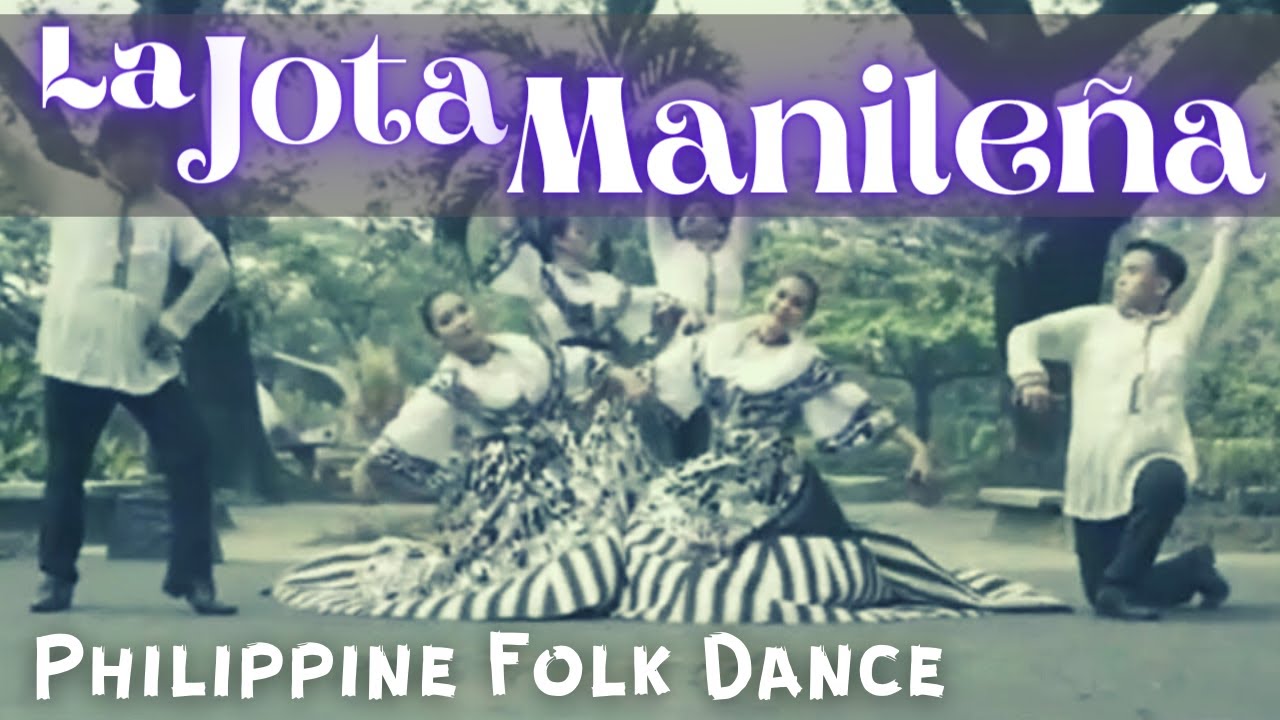 La Jota Manila / Manileña Castanets or Castenetas Folk Dance Philippines | Maria Clara Dance
