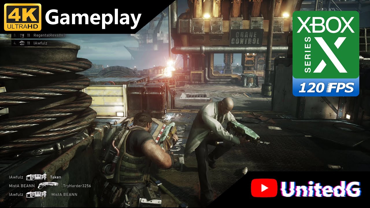 Gears 5 Xbox Series X Multiplayer Gameplay 4K