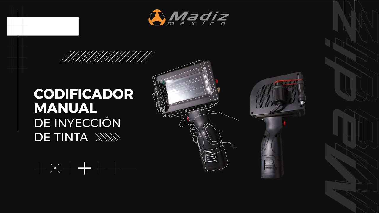 CODIFICADOR MANUAL, DE INYECCI&Oacute;N DE TINTA