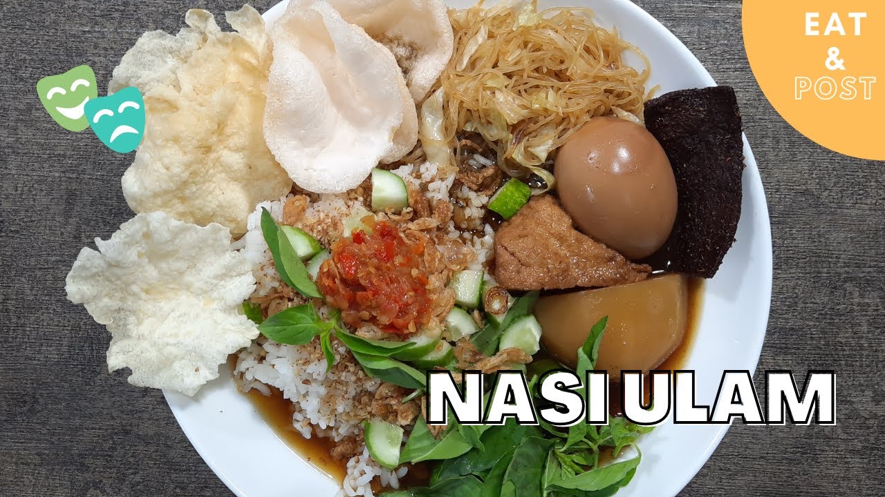 Nasi Ulam Kuah | Indonesian Street Food