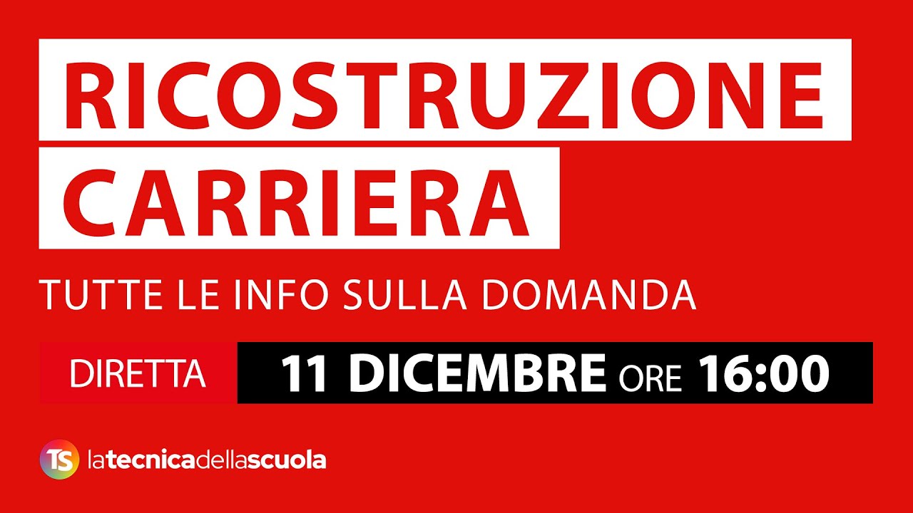 Ricostruzione di carriera, tutte le info per chi deve fare domanda e per chi l’ha fatta