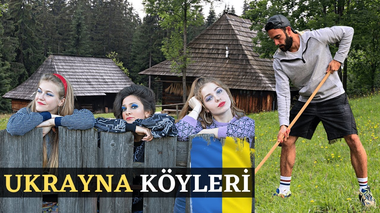 УКРАИНА ДЕРЕВНЯ ЖИЗНЬ 2 - Карпаты / Яремче