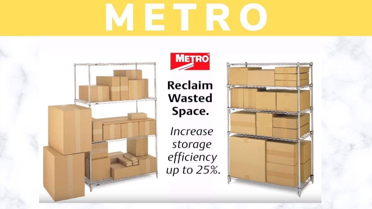 Metro | How to Adjust Super Adjustable Super Erecta Wire Shelving
