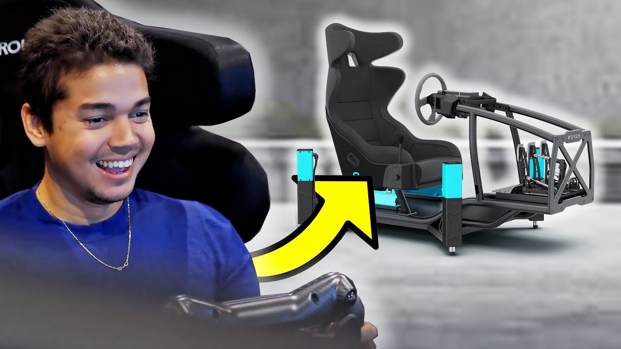 Suellio Almeida Tests Our Motion Racing Simulator - His Honest Review!