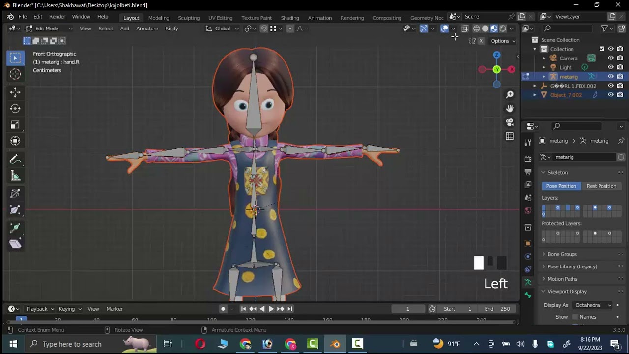 [SOLVED] Bone Heat Weighting failed (Automatic Weights doesn't work in Blender) Bangla
