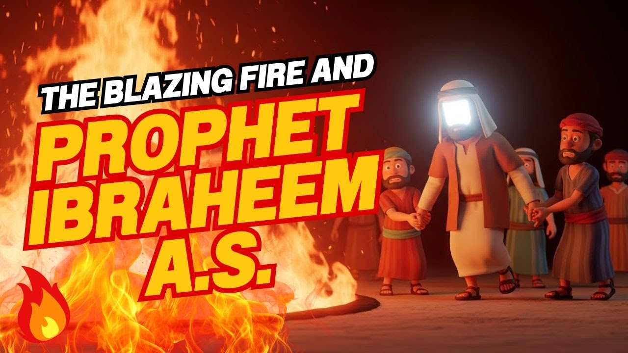 Prophet Ibrahim A.S. and the Blazing Fire #story  #prophetstories #muslimkids #kidsstory