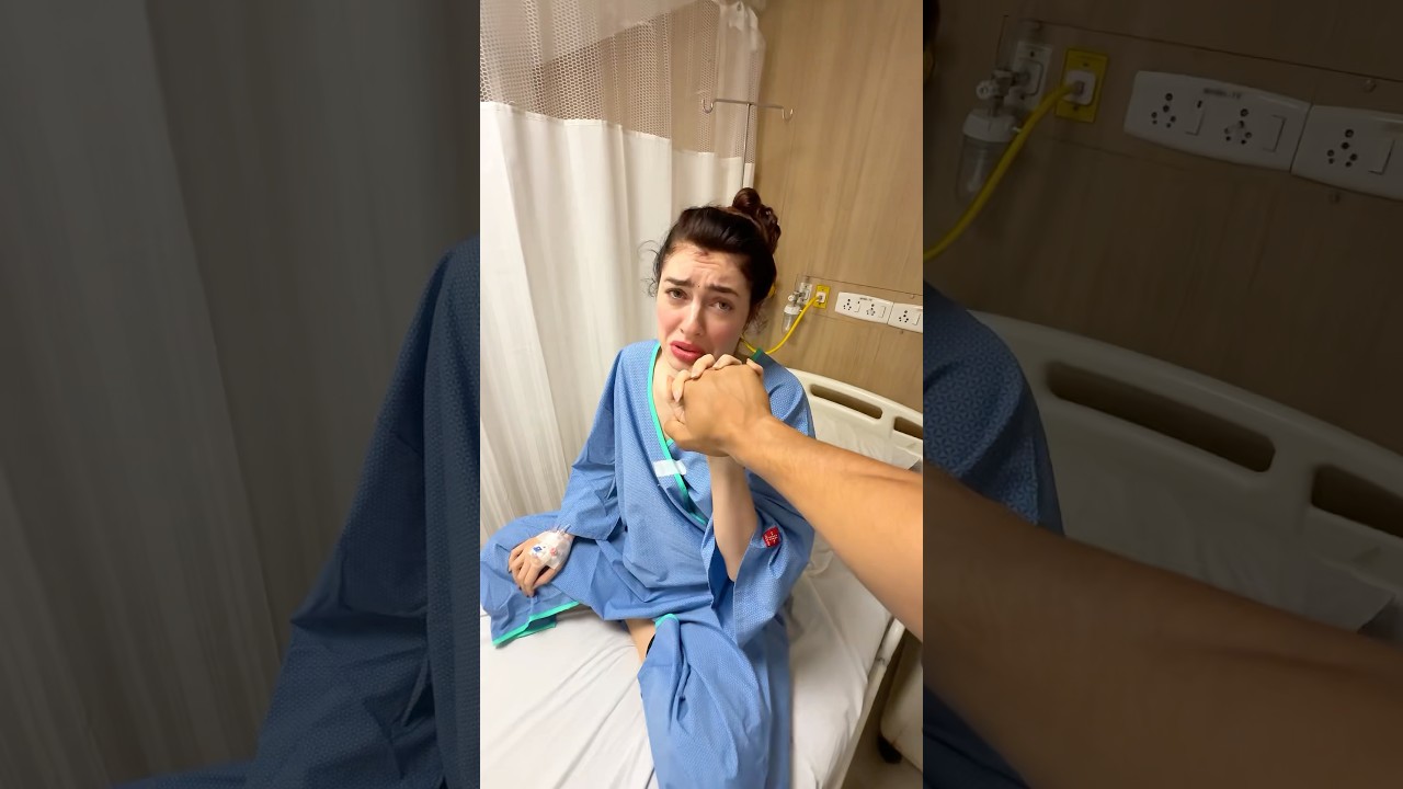 Mera husband nurse ban gaya 🤣🏥 #india #hindi #vlog #Couple ￼#trending #surgery
