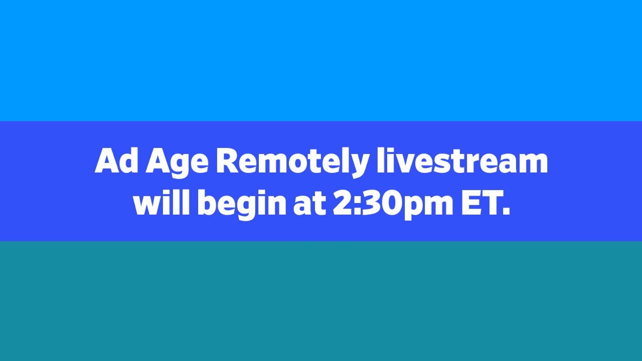 Ad Age Remotely: Live with Twitter's Matt Derella