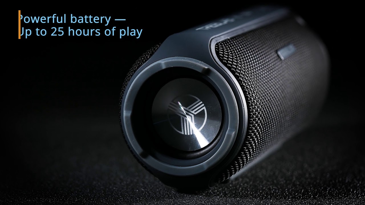 TREBLAB HD55 – Long lasting bluetooth speaker with HD 360° sound