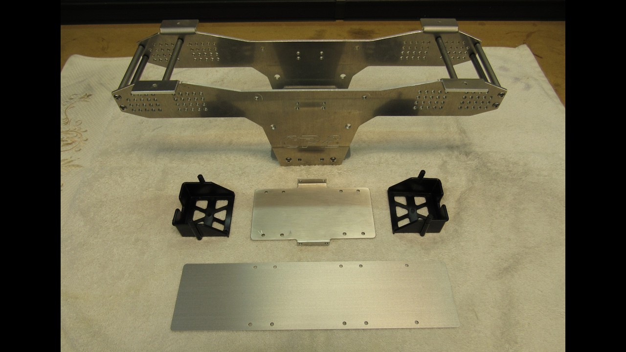 Tamiya Clod Buster project update 2 - Crawford (CPE) Time Warp chassis custom electronics plate