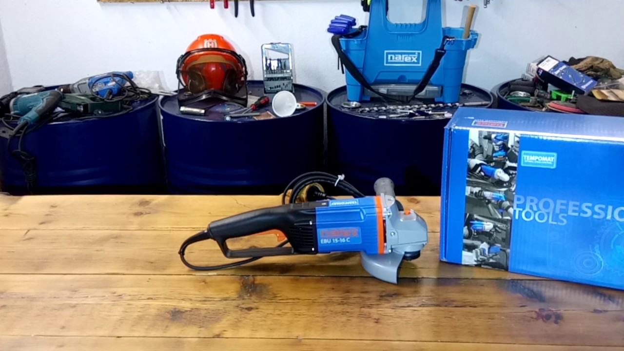 Úhlová bruska Narex EBU 15-16 C    FLEXA 150MM