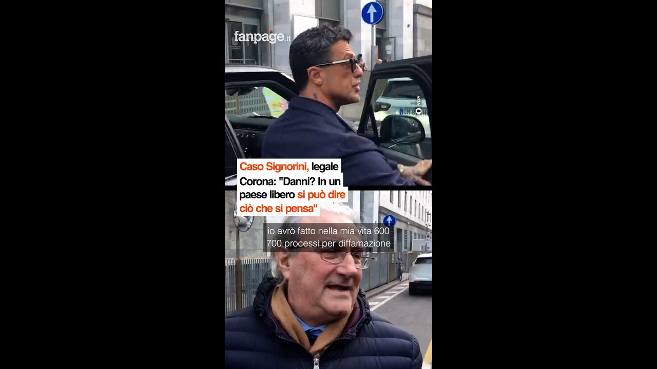 Caso Signorini, legale Corona: 