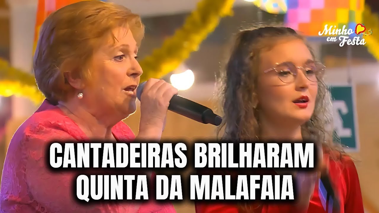 CANTADEIRAS BRILHARAM na QUINTA DA MALAFAIA! Desgarrada