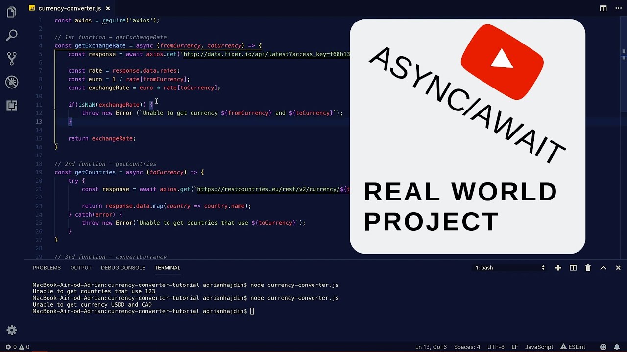 Learn Async/Await in This Real World Project