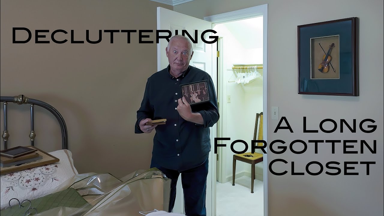 Decluttering a Long Forgotten Closet