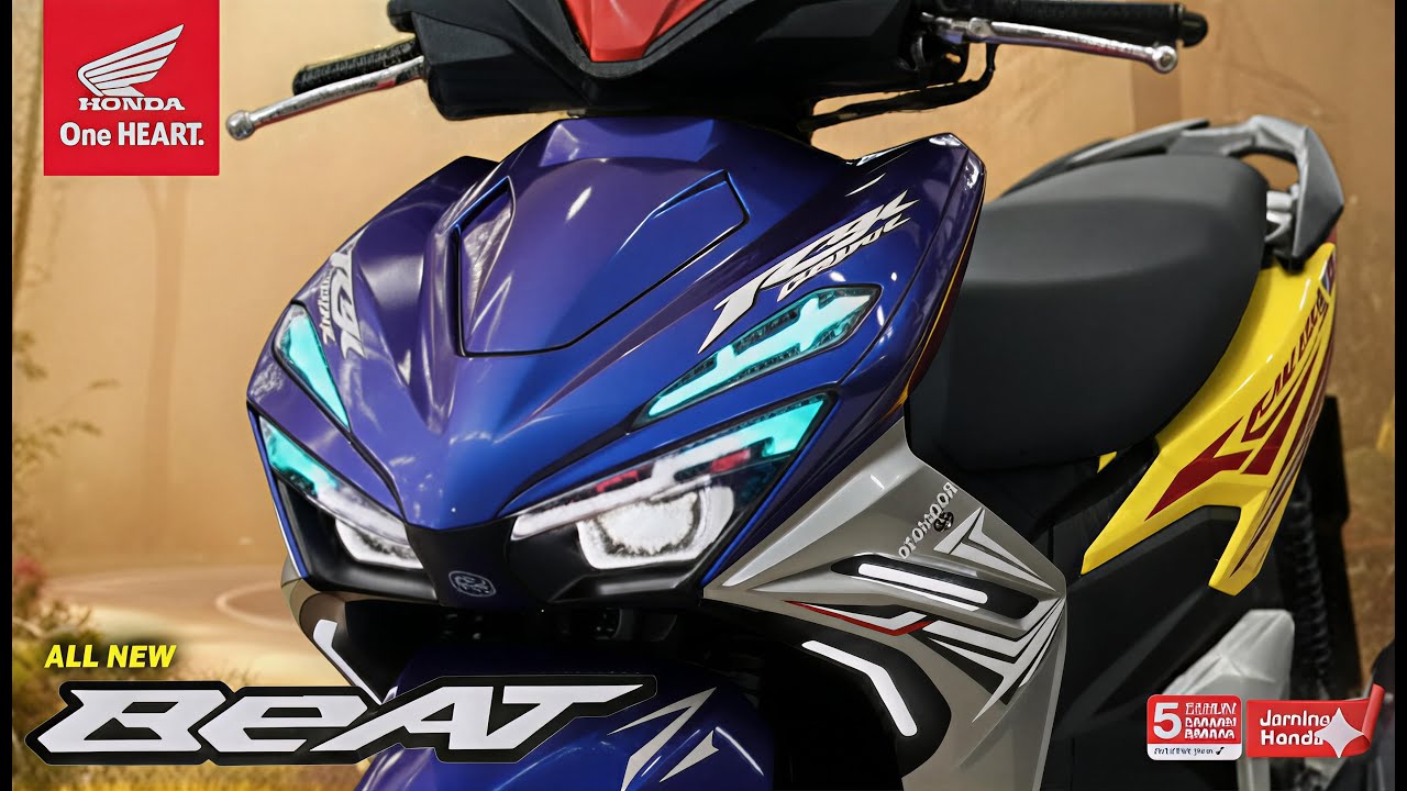 HONDA BEAT VERSI MAXI MELUNCUR 🔥 DESAINNYA SEMAKIN BAR-BAR DAN KEREN BANGET
