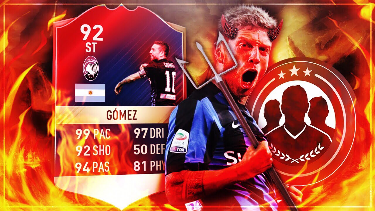FIFA 17: TOTS GOMEZ SQUAD BUILDER SHOWDOWN 😈🔥