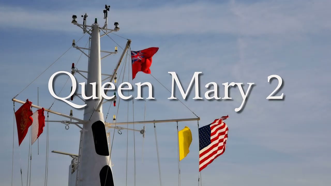 Queen Mary 2  Southampton - NEW YORK Return Crossing 4K
