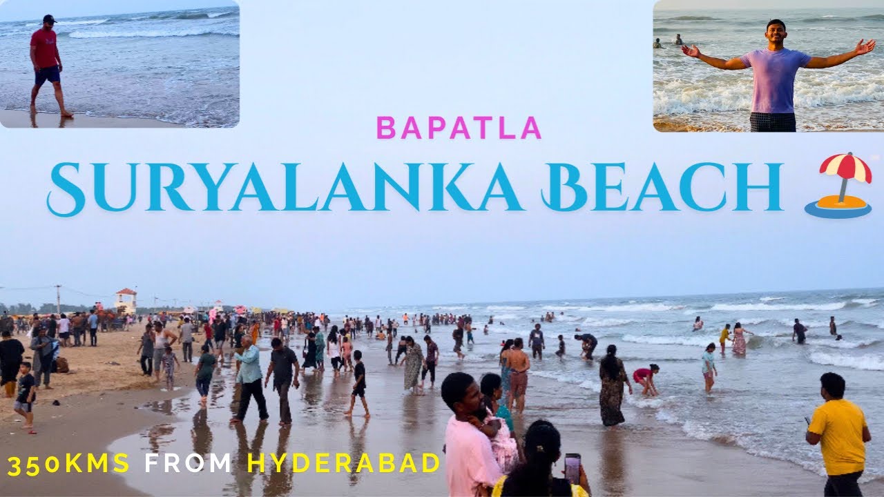 Bapatla Suryalanka Beach | Hyderabad Nearest Beach #suryalankabeach