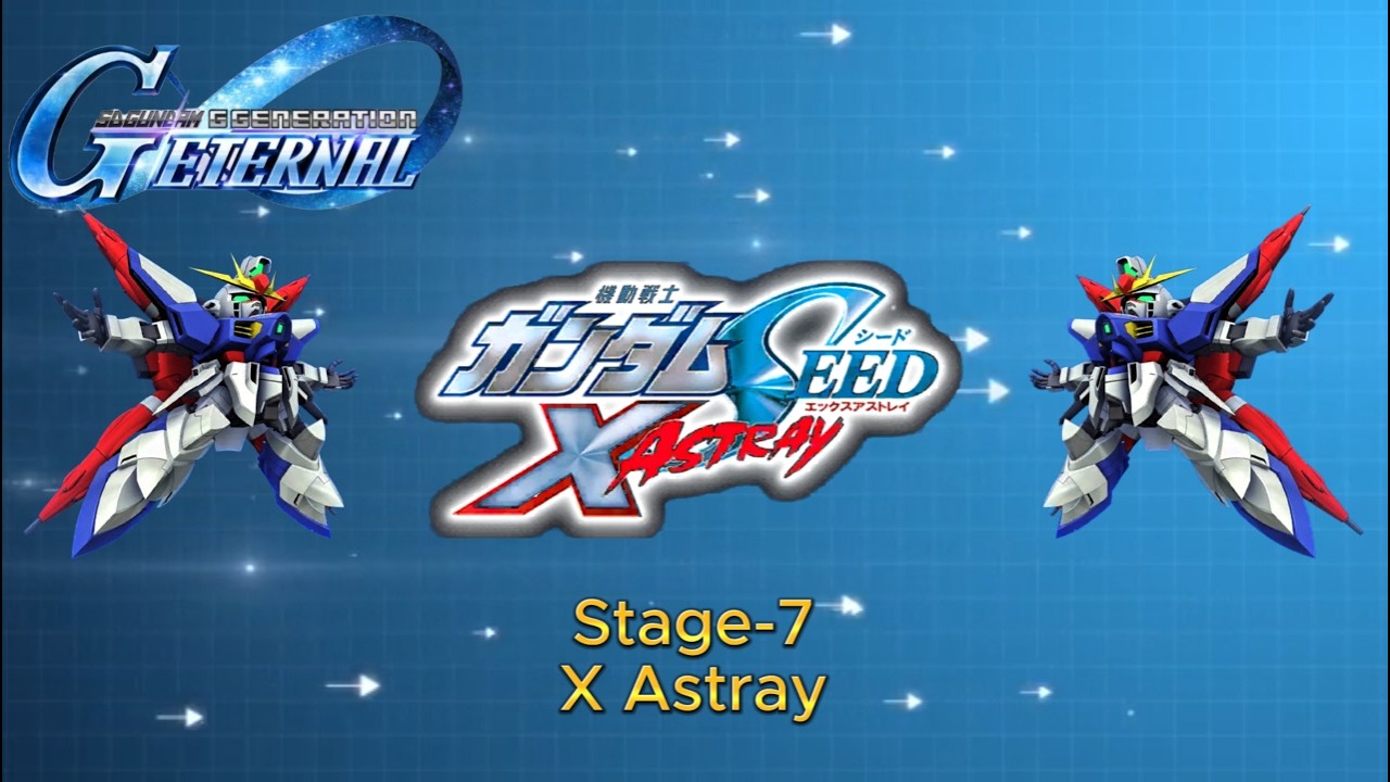 SD Gundam G Generation Eternal Event 27 Mobile Suit Gundam Seed X Astray Stage-7 X Astray