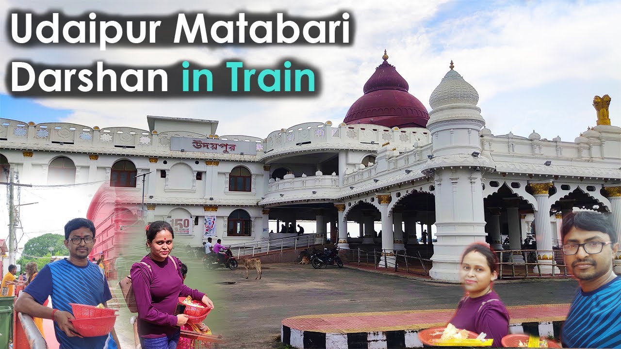 Matabari Darshan in Train | Tripurasundari Temple | Udaipur Railway Station | PuspenduLifestyleVlogs