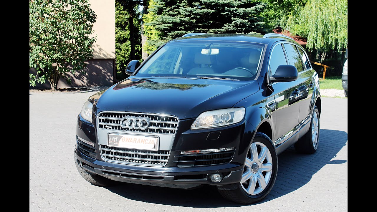 Audi q7 3,0 Tdi quattro gwarantowane na piśmie227000km!Bez pneumatyki!