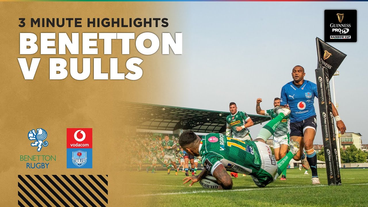 Highlights: Benetton v Vodacom Bulls | Guinness PRO14 Rainbow Cup Final