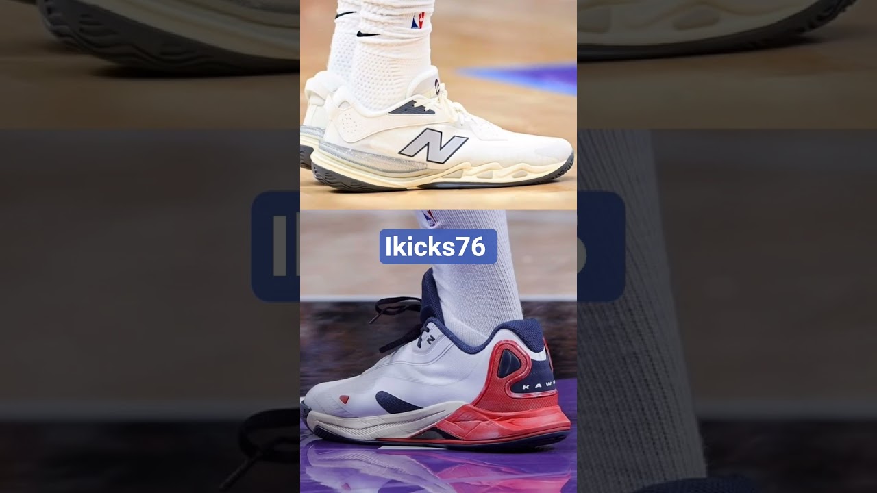 Cooper Flagg New Balance Hesi Low V2 / ✋🏾Kawhi Leonard New Balance Kawhi 4 “Transend the game”