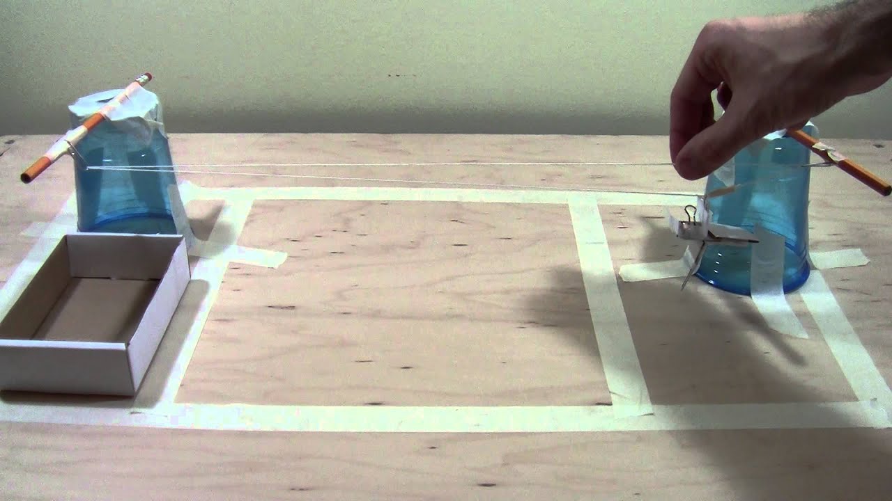 Build a Ski Lift from Office Supplies | Science Project