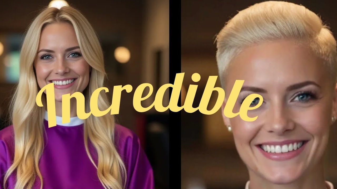 Wonderful hairstyle changes from long to short