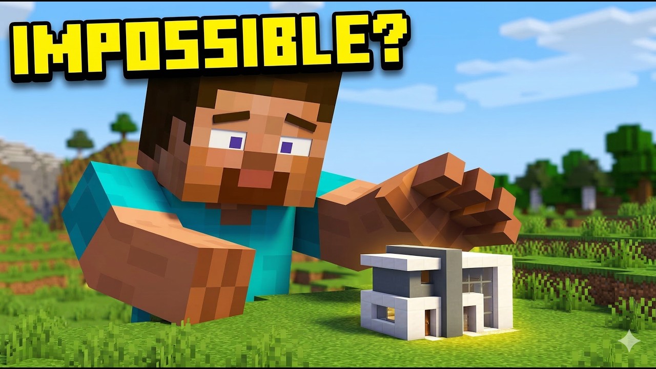 Build the Ultimate Small Modern House in Minecraft