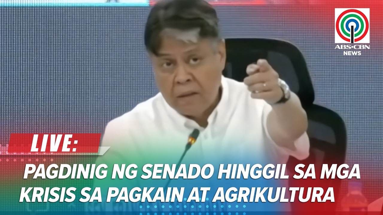 LIVE: Senate Committee on Agriculture holds hearing on onion farm-gate price collapse | March 26