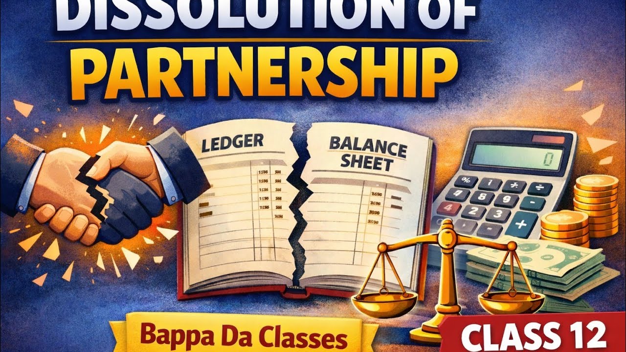 Dissolution of Partnership ONE SHOT | Class 12 Accountancy | Bengali Lecture for Boards/ CA/CS/