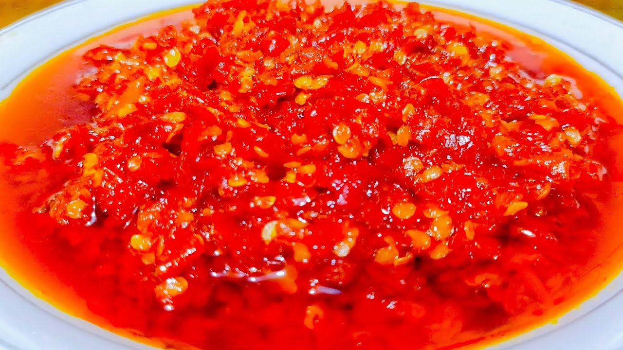 Resep Dan Cara Membuat Sambal Merah Padang Yang Enak Harum Segar Dan Tidak Cepat Basi