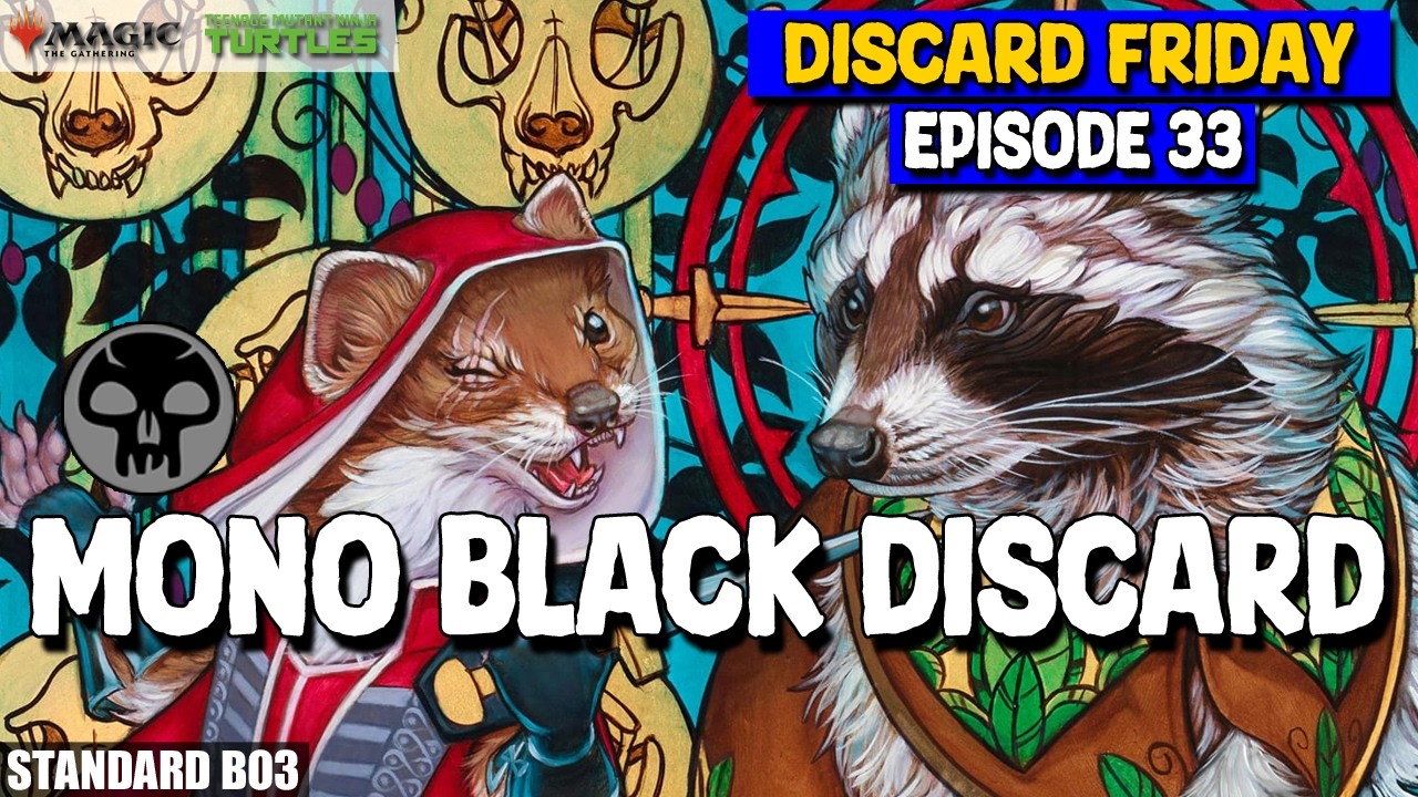 Mono Black Discard [Discard Friday Ep.33] 💀💀💀 // TMT Standard BO3 // Magic: the Gathering Arena