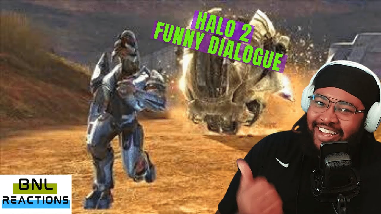 Halo 2 Funny Dialogue | BNL REACTIONS