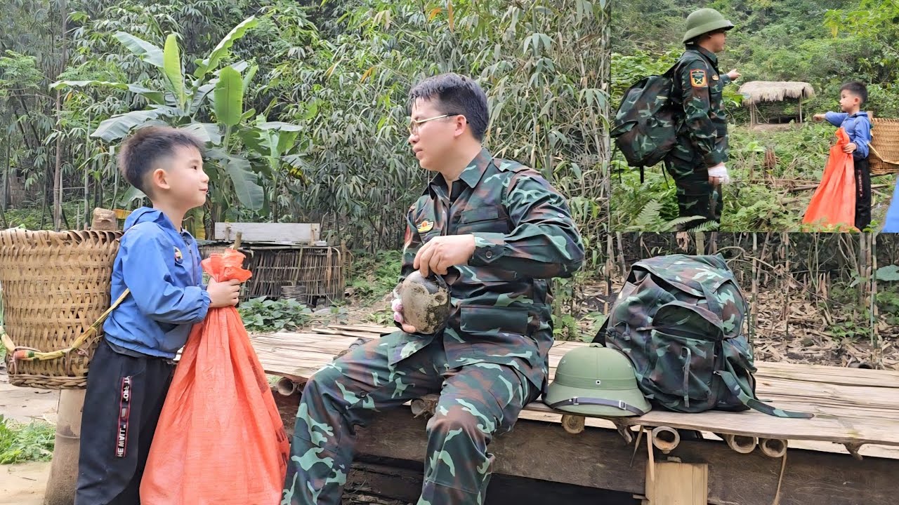 Full Video:Trieu Khang demobilized for the countryside-Help the orphan boy complete the bamboo house