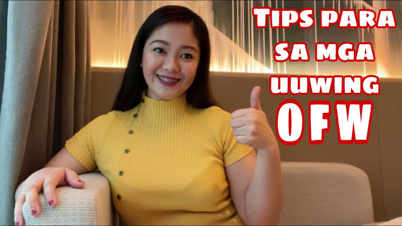 TIPS PARA SA MGA UUWING OFW | NEW PROTOCOL NG PINAS PARA SA MGA OFW | Ferlaine Vlogs