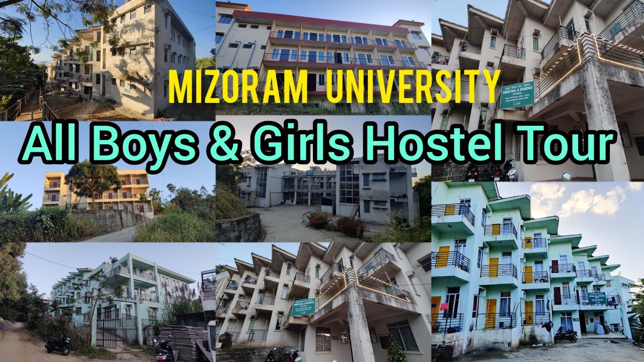 Mizoram University Complete Hostel Tour I BOYS & GIRLS I @mizoram university #mizoramuniversity